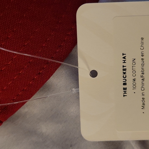 Fabletics Bucket Hat, Color red, Size 0/S - Picture 6 of 8